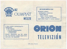 1967. 'Olimpiai Sorsjegy - Mexiko' Sorsjegy 4Ft Ertekben T:II,II- - Sin Clasificación