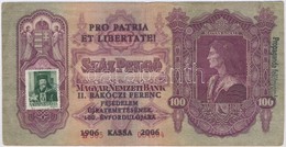 1930. 100P 'PRO PATRIA ET LIBERTATE! - II. Rakoczi Ferenc Fejedelem Ujratemetesenek 100. Evfordulojara Kassa 1906-2006'  - Unclassified