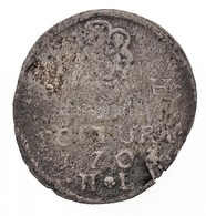 1704N-B Ezuest Poltura Gyoengykoerrel 'II. Rakoczi Ferenc' (0,62g) T:3-
Hungary 1704N-B Silver Poltura With Inner Circle - Non Classés