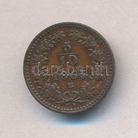 1865B 5/10kr Cu T:2
Adamo M3 - Ohne Zuordnung