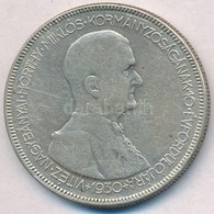 1930. 5P Ag 'Horthy Jobbra' T:3 Ph.
Adamo P8 - Ohne Zuordnung