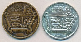 Nagy Istvan (1920-) 1975. 'MEE 6. Vandorgy?lese - Szolnok' Ag Es Br Emlekerem Par (25g/0.800/42,5mm) T:1,1-
Adamo SK1 - Ohne Zuordnung