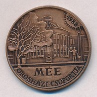 Rajki Laszlo (1939-) 1988. 'MEE Oroshaza / Eoetvoes Jozsef' Br Emlekerem (42,5mm) T:1,1-
Adamo OH2 - Ohne Zuordnung