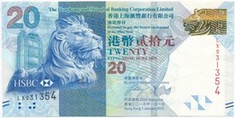 Hongkong 2013. 20$ T:II
Hong Kong 2013. 20 Dollars C:XF - Unclassified