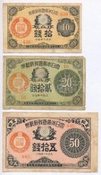 Japan 1917-1921. 10s + 1917-1919. 20s + 1917-1922. 50s T:III,III-
Japan 1917-1921. 10 Sen + 1917-1919. 20 Sen + 1917-192 - Unclassified