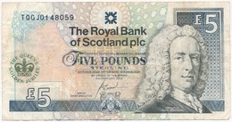 Skocia 2002. 5? T:III 
Scotland 2002. 5 Pound C:F - Unclassified