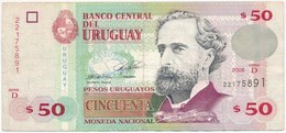 Uruguay 2008. 50P T:III-
Uruguay 2008. 50 Pesos C:VG - Unclassified