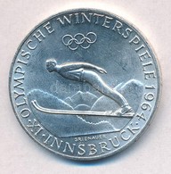 Ausztria 1964. 50Sch Ag 'IX. Teli Olimpia Innsbruck' T:1- Austria 1964. 50 Schilling Ag 'Winter Olympics Insbruck' C:AU
 - Zonder Classificatie