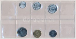 Kina 1984-2009. 1f-1Y (6xklf) Erme Szett T:1-
China 1984-2009. 1 Fen - 1 Yuan (6xdiff) Coin Set C:AU - Zonder Classificatie