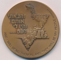Izrael 1979. '50 Eves Az Izraeli Zsido Szoevetseg' Peremen Jelzett, Szamozott Br Emlekerem (59mm) T:1-
Israel 1979. 'Jew - Unclassified