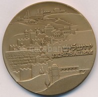 Izrael ~1989. 'Jeruzsalem' Peremen Jelzett, Szamozott Br Emlekerem (59mm) T:1-
Israel ~1989. 'Jerusalem' On The Edge Hal - Unclassified