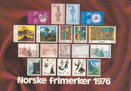 Norway - Norske Frimerker 1976 - Noruega