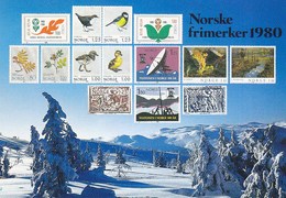 Norway - Norske Frimerker 1980 - Noruega