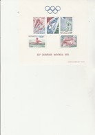 MONACO - BLOC FEUILLET N+ 11 NEUF XX - J.O MONTREAL 1976 - Blocks & Sheetlets