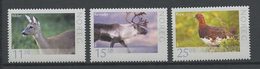 NORVEGE 2009  N° 1616/1618 ** Neufs MNH Superbes C 21 € Faune Sauvage Rennes Oiseaux Lagopède Birds Animaux - Unused Stamps