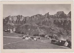 SUISSE,CARTE PHOTO,SWITZERLAND,HELVETIA,SWISS ,FLUMSERBERG,1948,TANNENBODENALP,saint Gall,village,été,station, Fl - Sankt Gallen