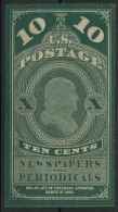 Etats Unis (1865) Etats Unis Journaux N 2 Sans Gomme - Journaux & Périodiques