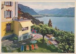 SUISSE,HELVETIA,SWISS,swi Tzerland,schweiz,SVIZZERA ,MONTREUX,vaud,riviera Pays Enhaut,HOTEL MONT FLEURI EN 1962,lac - Montreux