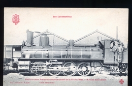 LOCOMOTIVE COMPA LE L ETAT 040 - Estaciones Con Trenes