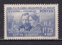 St Pierre Et Mqn N°166* - Neufs