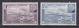 St Pierre Et Mqn N°210*,211* - Ungebraucht