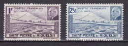 St Pierre Et Mqn N°210*,211* - Nuevos