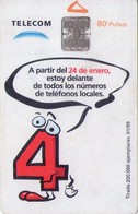 TARJETA TELEFONICA DE ARGENTINA. 4 - 01/99 (180) - Argentinien