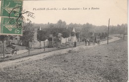 78 - PLAISIR - Les Saussaies - Les 2 Routes - Plaisir