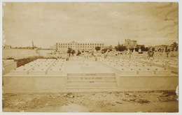 Carte Photo Sociedad El Valle De Lemus 1928 Havana Panteon Social Cementerio Colon - Cuba