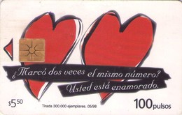 TARJETA TELEFONICA DE ARGENTINA. USTED ESTÁ ENAMORADO (199) - Argentinien