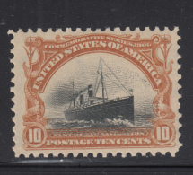USA 1901 MH Scott #299 10c Steamship St. Paul Pan-American Exposition - Unused Stamps