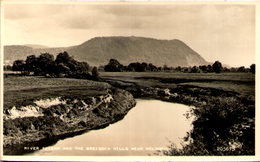 River Severn And The Breiddin Hills, Near Welshpool - Montgomeryshire