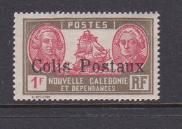 New Caledonia SG P180 Parcel Post Stamp 1930  1 F Pink And Drab Mint Light Hinged, - Unused Stamps