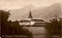 Landquart - Kirche Mit Calander (875) - Landquart