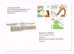 Cover Registered (2013) Torre Do Tombo Afi #4113 (2011) Traditional Portuguese Festivities #4323 Omnibus Barreiro  #3798 - Briefe U. Dokumente