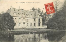 -dpts Div.- Ref-YY160- Morbihan - Gourin - Chateau De Tronjolie - Chateaux - Carte Bon Etat - - Gourin