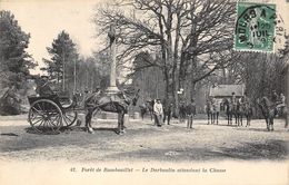 78-RAMBOUILLET- FORÊT DE RAMBOUILLET- LE DARBOULIN ATTENDANT LA CHASSE - Rambouillet