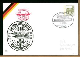 DEUTSCHE - BUNDESWEHR - 1986  HANNOVER  ILA '86 - Enveloppes Privées - Neuves