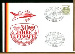 DEUTSCHE - GANZSACHEN - 1986  KOLN  LUFTWAFFE - HORST WAHN - Enveloppes Privées - Neuves