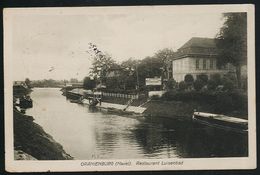 AK/CP Oranienburg  Restaurant Luisenbad   Gel/circ. 1914  Bahnpost  Erhaltung/Cond.  2-   Nr. 00367 - Oranienburg