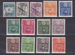 St Pierre Et Mqn  Taxe N°67* à 76* +n°10*,32*,33* - Used Stamps