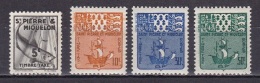 St Pierre Et Mqn  Taxe N°67*,68*,69*,32* - Used Stamps