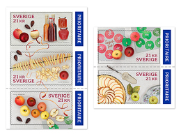 Zweden / Sweden - Postfris / MNH - Complete Set Appels 2017 - Ungebraucht