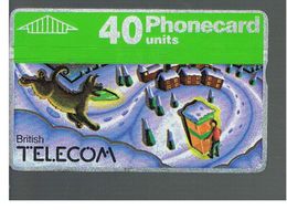 GRAN BRETAGNA (UNITED KINGDOM) - BT -   1990 PHONE BOX  40  -  USED - RIF. 10074 - Altri & Non Classificati