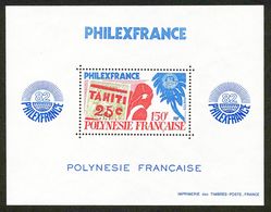 POLYNESIE FRANCAISE - YT BF 6 ** - PHILEXFRANCE - BLOC FEUILLET NEUF ** - Blocs-feuillets
