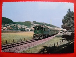 CP Train - Suisse EBT Voie Normale Long Rails Soudés Sur Traverses RS Pres D'Oberburg - N° 1003 - Oberburg