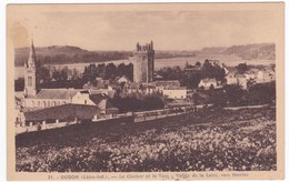 CPA 44 OUDON - Le Clocher Et La Tour - Vallée De La Loire, Vers Nantes - Oudon