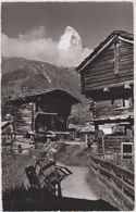 SUISSE,SWITZERLAND,SVIZZERA,HELVETIA,SWISS,SCHWEIZ ,HAUT VALAIS,ZERMATT,1954,MALER ISCHER AUSBLICK,REFUGE,PHOTO GYGER - Zermatt