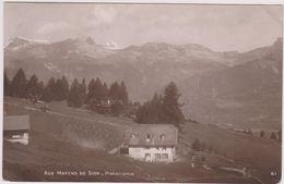 SUISSE,HELVETIA,SWISS,SWITZERLAND,SCWEIZ,SVIZZERA, VALAIS,AUX MAYENS DE SION,EN 1916,PRAIRIE,TERRES,chale T - Sion