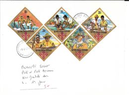 BURUNDI SCOUT POSTE ET POSTE AERIENNE ND SUR 2 1ER JOUR - Collections